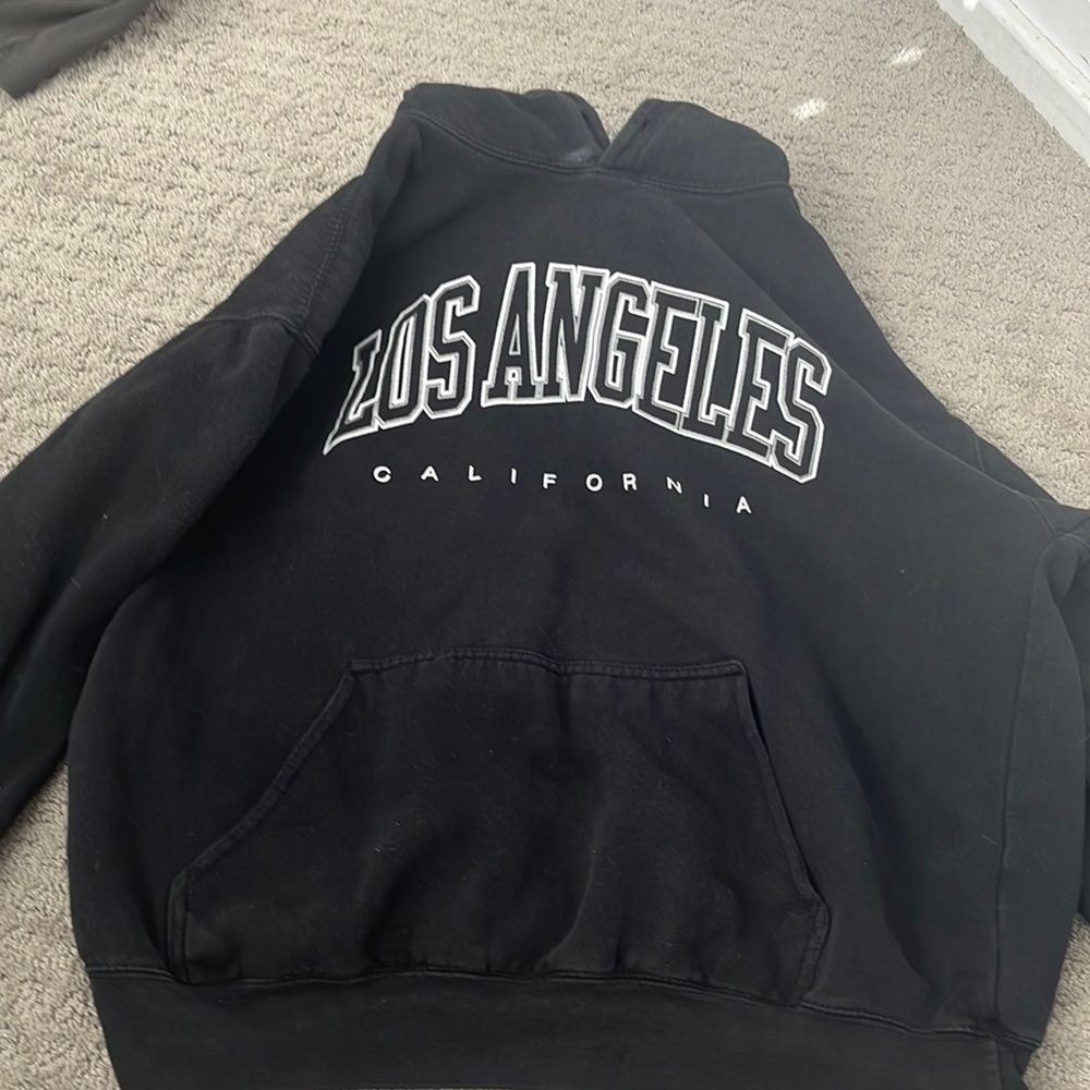 Brady melvile black los Angeles hoodie